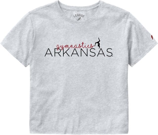 Arkansas Razorbacks Women's Crop Short Sleeve T-Shirt