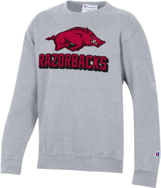 Arkansas Razorbacks Youth Crewneck Sweatshirt