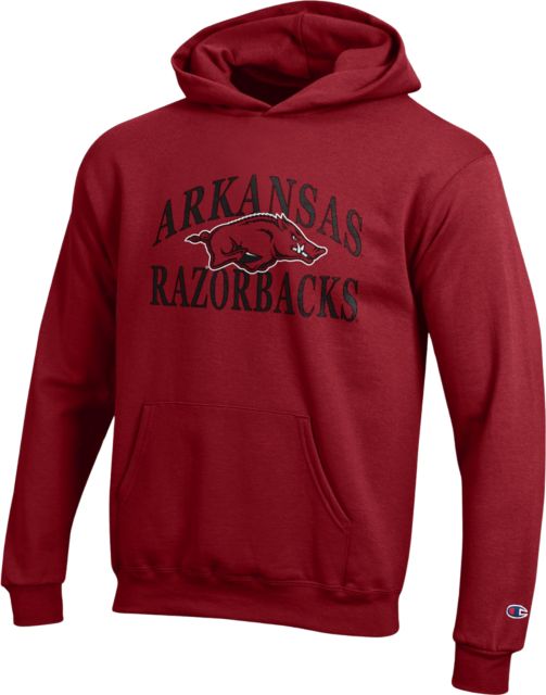 Arkansas Razorbacks Sustainable Youth Hooded Sweatshirt