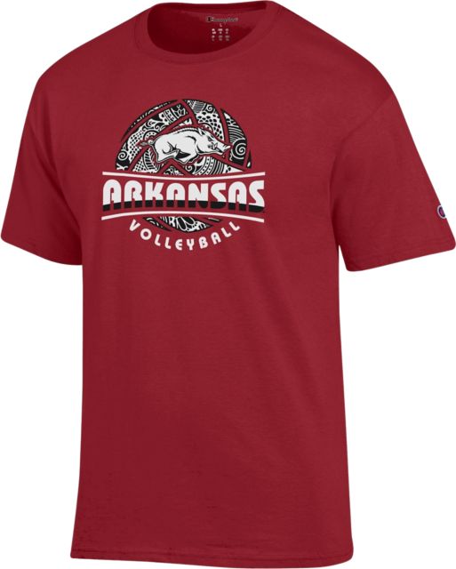 Arkansas Razorbacks Volleyball Short Sleeve T-Shirt