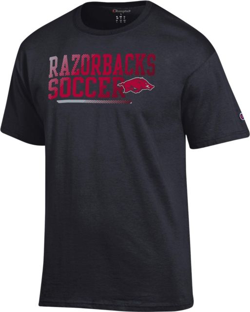 Arkansas Razorbacks Soccer Short Sleeve T-Shirt