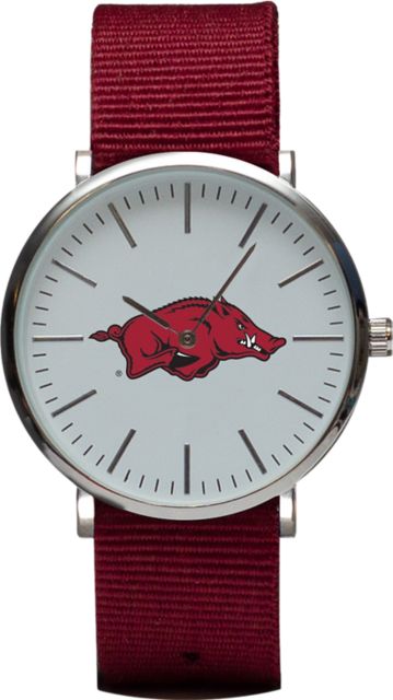 Arkansas Razorbacks 40mm Nylon Watch