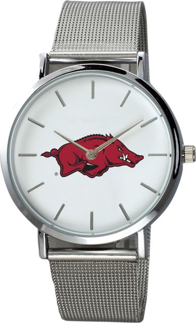 Arkansas Razorbacks 40mm Stainless Steel Watch