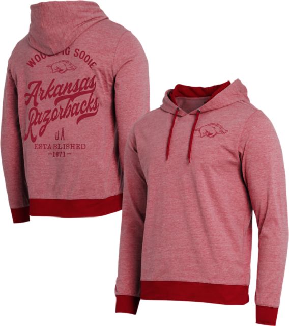 Arkansas Razorbacks Darius Rucker Collection Wooo Pig Sooie Knit Hooded Sweatshirt