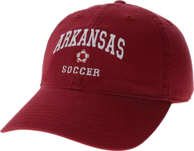Arkansas Razorbacks Soccer Adjustable Twill Cap