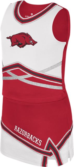 Arkansas Razorbacks Youth Girls Cheer Set