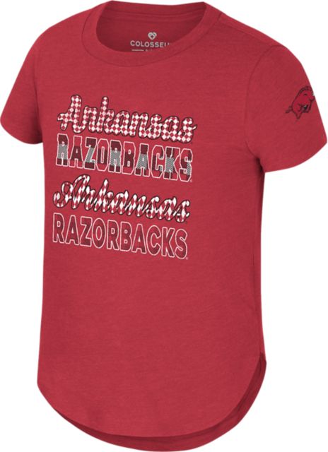 Arkansas Razorbacks Youth Girls Short Sleeve T-Shirt