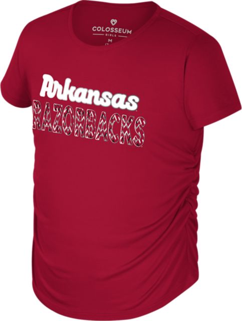 Arkansas Razorbacks Youth Runched Short Sleeve T-Shirt