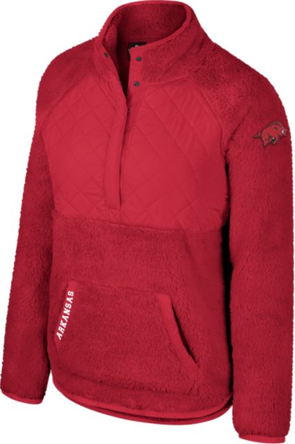 Arkansas Razorbacks Women's 1/2 Snap jacket
