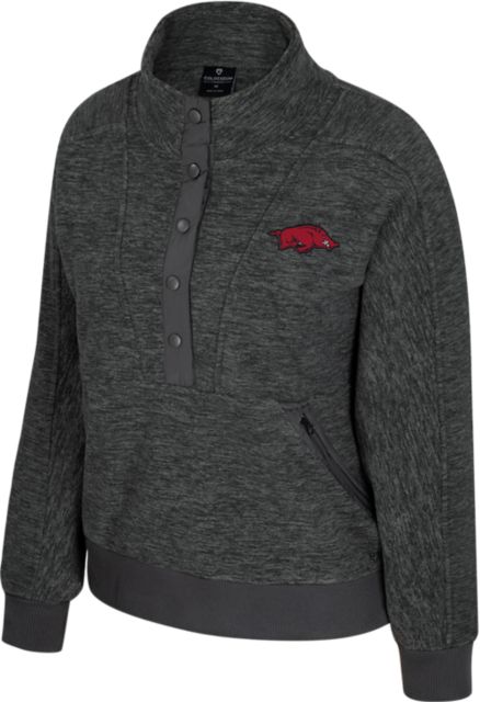 Arkansas Razorbacks Les Deux Comperes 1/2 Snap Jacket