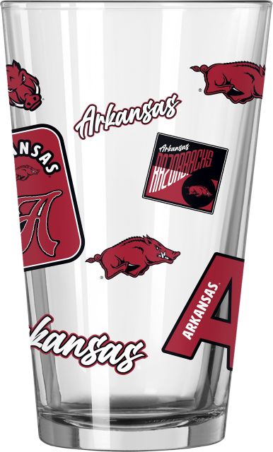 Arkansas Razorbacks 16 oz. Pint Glass