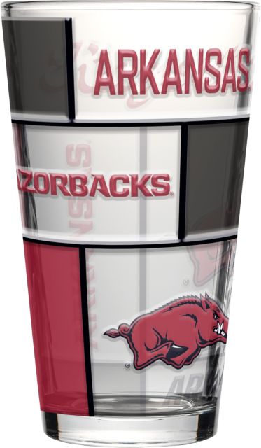 Arkansas Razorbacks 16 oz. Pint Glass