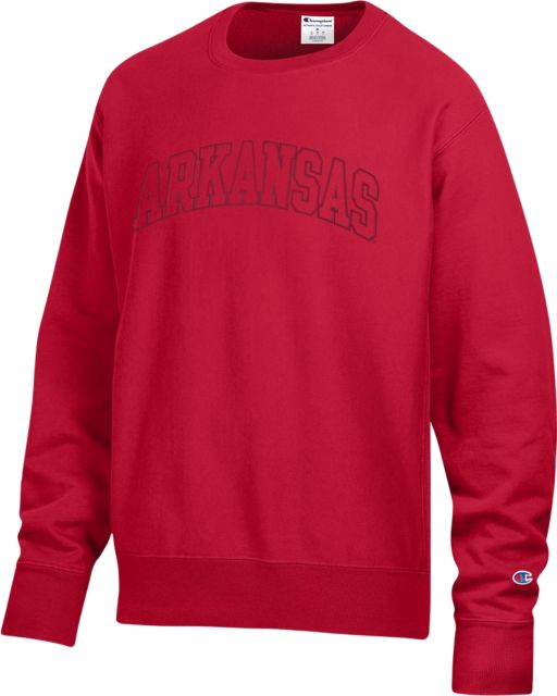 Arkansas Razorbacks Reverse Weave Crewneck Sweatshirt