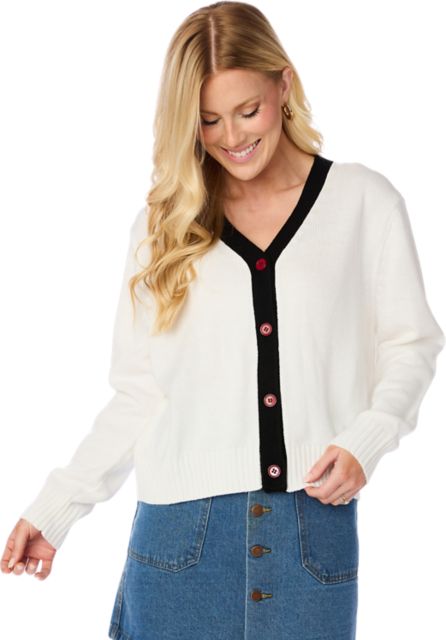 Arkansas Razorbacks Women's Glitter Cardigan