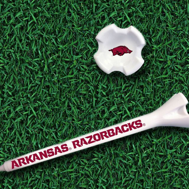 Arkansas Razorbacks Golf Tees 10-Pack