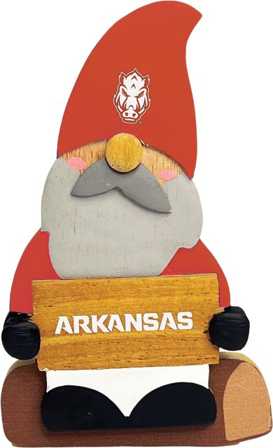 Arkansas Razorbacks Cozy Gnome Magnet