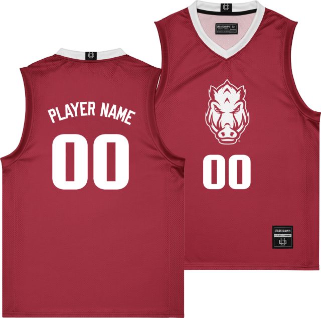 Arkansas Razorbacks Basketball Player Name Jersey
