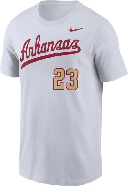Arkansas Razorbacks Baseball Throwback Short Sleeve T-Shirt