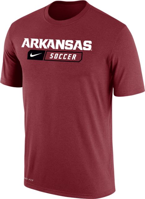 Arkansas Razorbacks Soccer Dri-Fit Short Sleeve T-Shirt