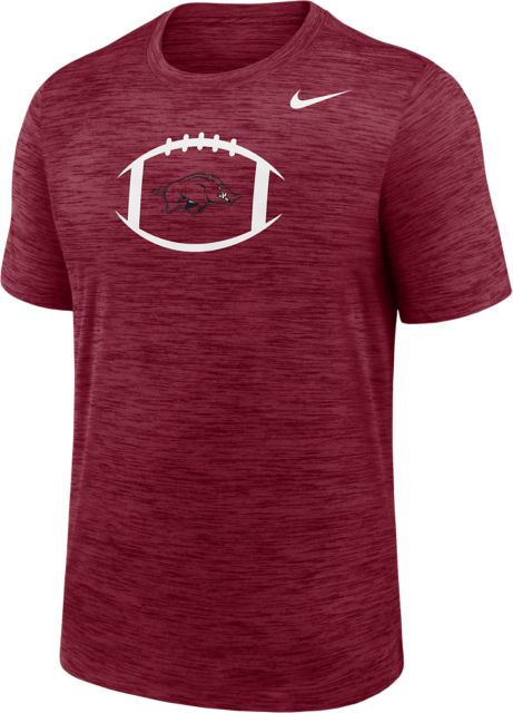 Arkansas Razorbacks Football Velocity Legend Short Sleeve T-Shirt