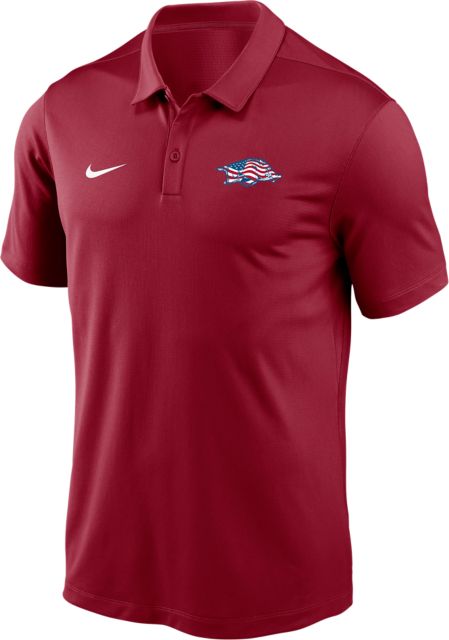 Arkansas Razorbacks Patriotic Victory Polo