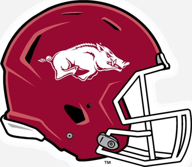 Arkansas Razorbacks Football Helmet Mini Magnet