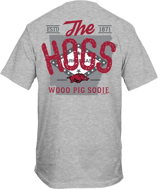 Arkansas Razorbacks Wooo Pig Sooie Short Sleeve T-Shirt