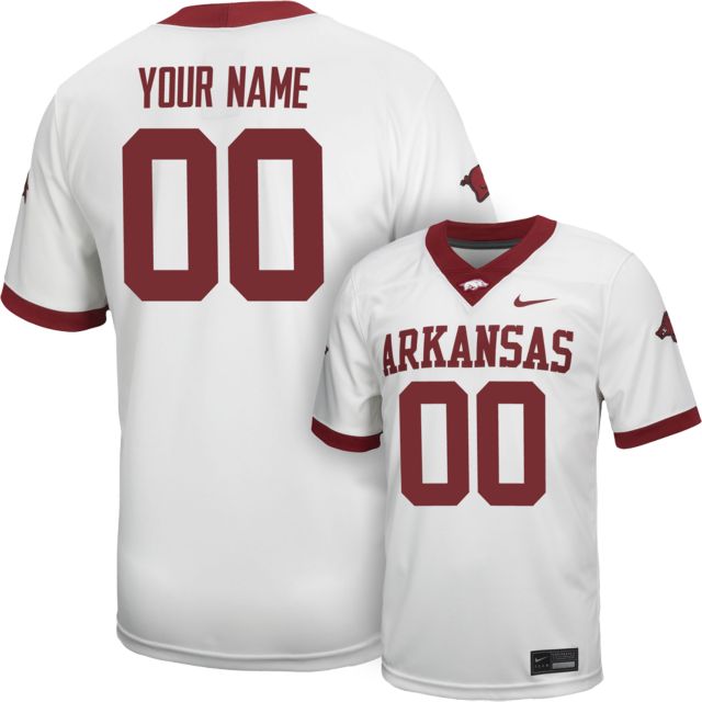 Arkansas Razorbacks Football Custom Jersey