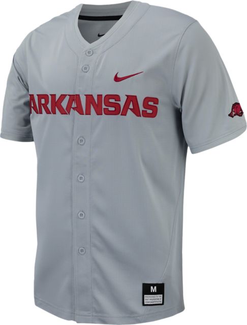 Custom razorback 2025 baseball jersey