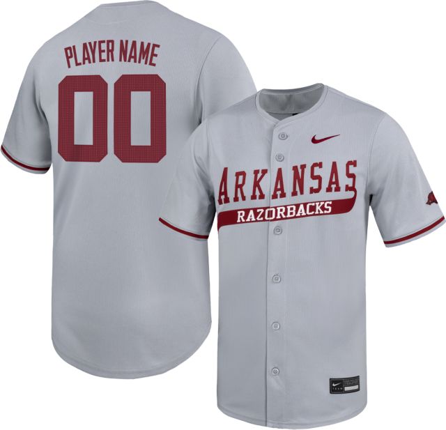 Arkansas Razorbacks Baseball Nike Player Name Replica Jersey