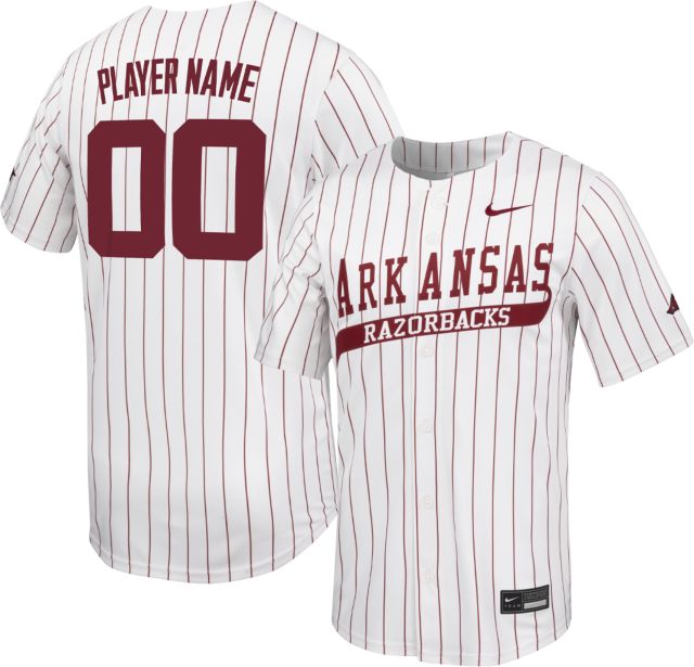 Arkansas Razorbacks Baseball Nike Player Name Replica Jersey