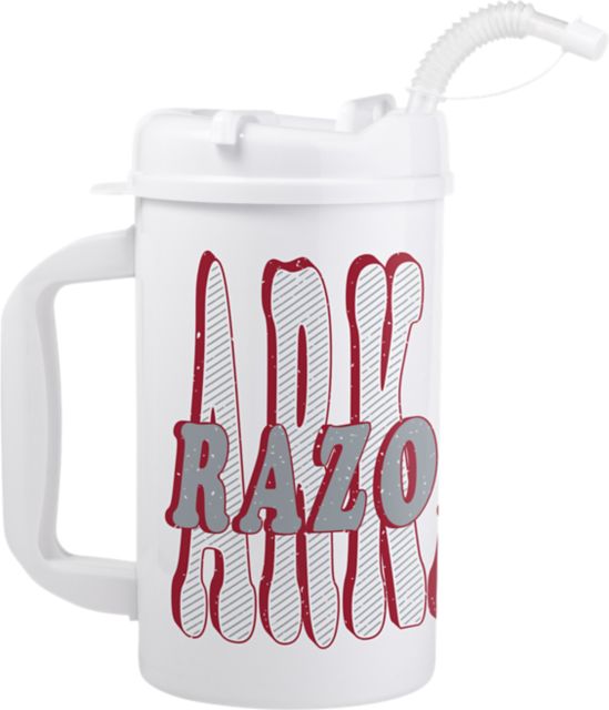 Arkansas Razorbacks 33 oz. Plastic Tumbler