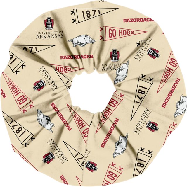 Arkansas Razorbacks Women's Spirit Scrunchie