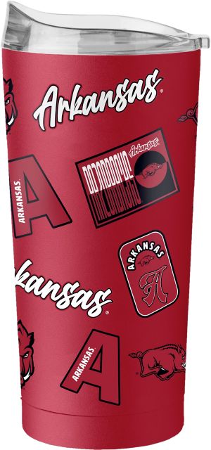 Arkansas Razorbacks 20oz Dreamweave Powder Coat Tumbler