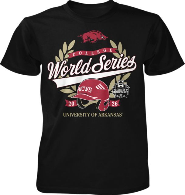 Arkansas Razorbacks Softball 2026 College World Series Short Sleeve T-Shirt