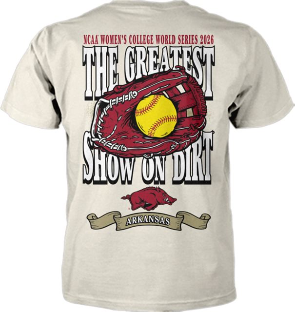 Arkansas Razorbacks Softball 2026 College World Series Short Sleeve T-Shirt