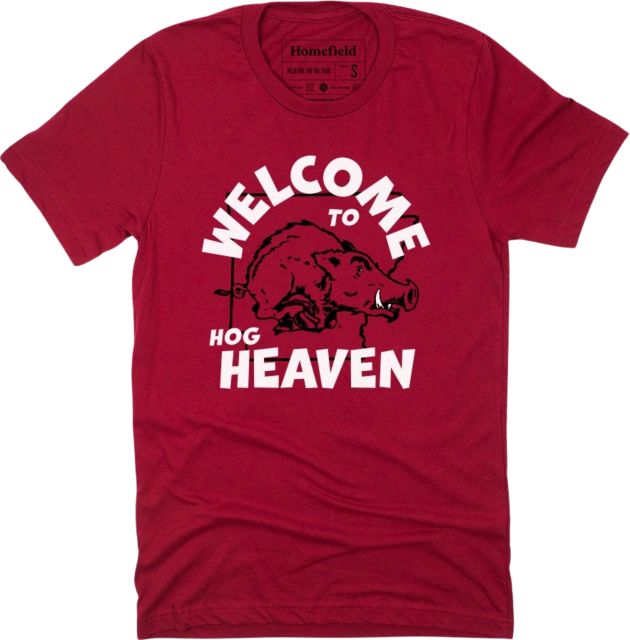 Arkansas Razorbacks Hog Heaven Short Sleeve T-Shirt