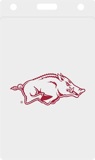 Arkansas Razorbacks Thumb Notch Card Guard