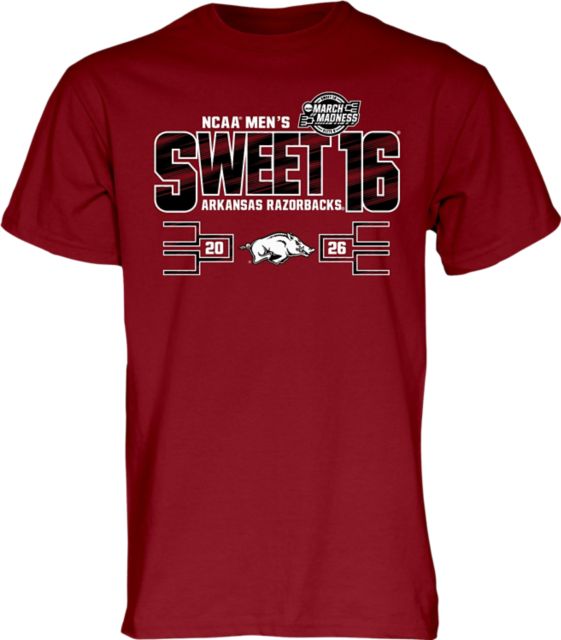 Arkansas Razorbacks Men's Basketball Sweet 16 T-Shirt