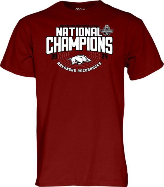 Arkansas Razorbacks Women's Track & Field 2024 National Champions T-Shirt