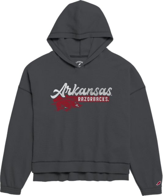Arkansas Razorbacks Women's Waffle Hooded Sweatshirt