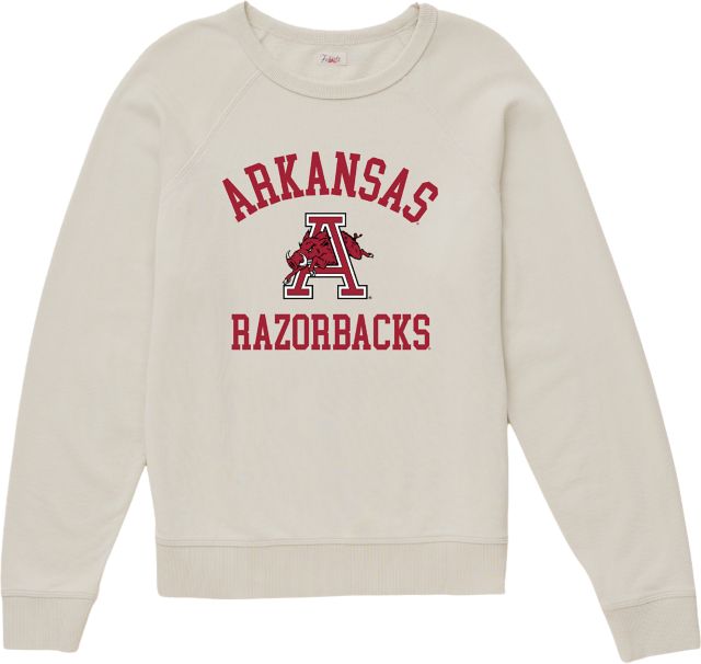 Arkansas Razorbacks Women's Coastal Cloud Crewneck Sweatshirt