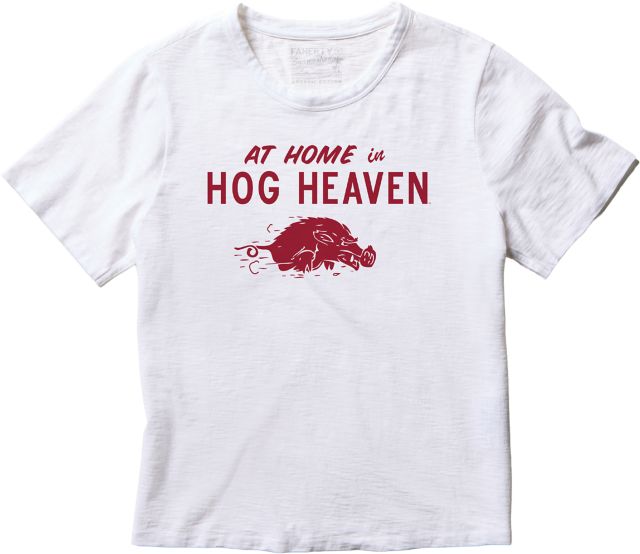 Arkansas Razorbacks Women's Sun Washed Short Sleeve T-Shirt