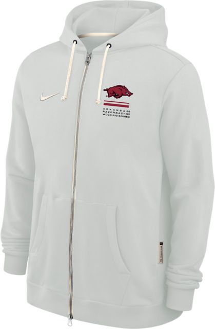 Arkansas Razorbacks Dri-Fit Full Zip Hooded Sweatshirt