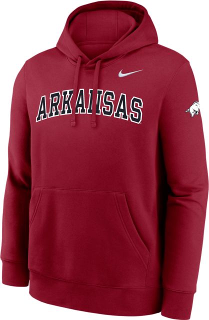 Arkansas Razorbacks Club Tackle Twill Hooded Sweatshirt