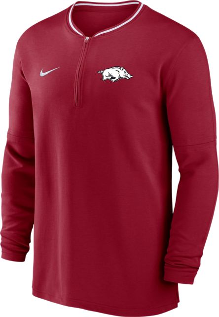 Arkansas Razorbacks 1/2 Zip Long Sleeve Shirt