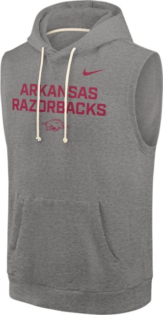 Arkansas Razorbacks Sleeveless Hooded Sweatshirt