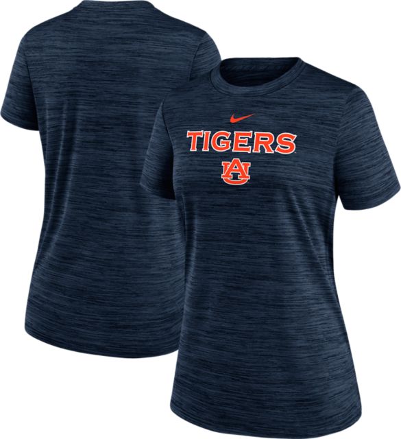 Auburn Tigers Women's Dri-Fit Velocity  Short Sleeve T-Shirt