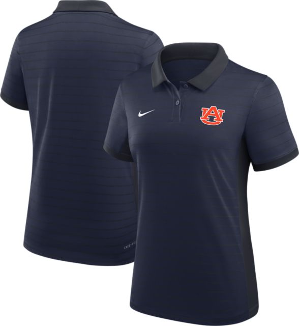 Auburn Tigers Women's Dri-Fit Victory Stripe Polo