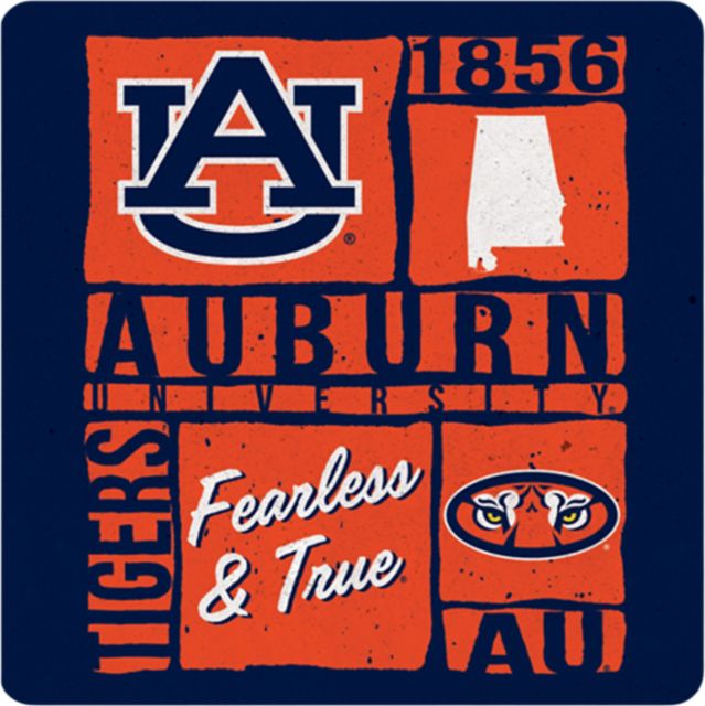 Auburn Tigers 4x4 Coaster